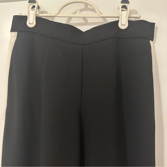 Babaton Aritzia Black White Tuxedo Cropped Trouser Pants Size 4 Women’s - Picture 4 of 12